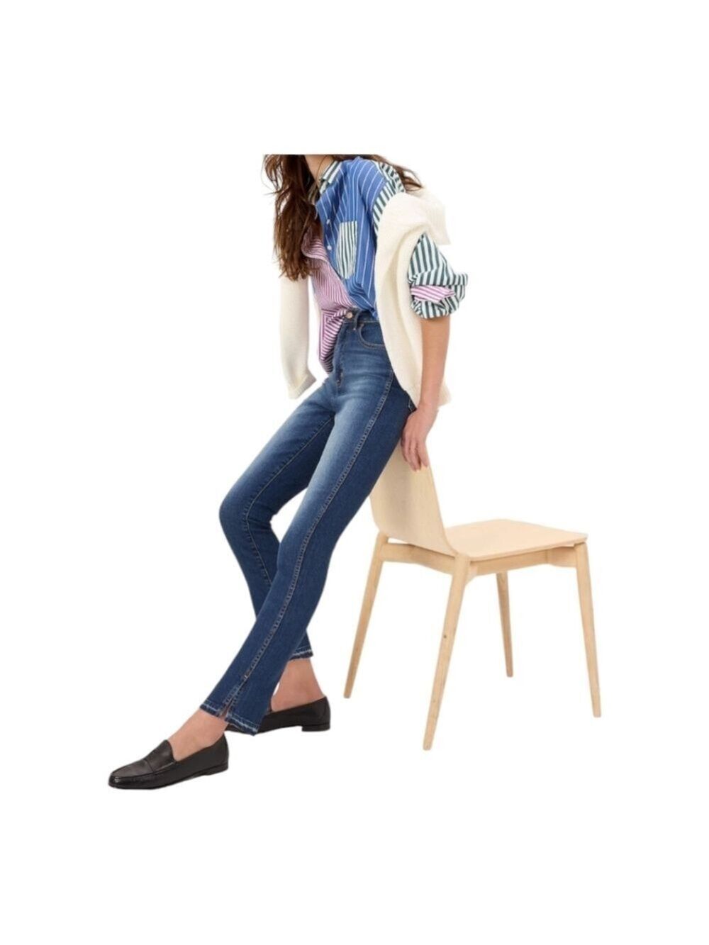 GAP Vintage Slim Sky High Jeans Size 16 Tall 33 Waist NWT Capsule